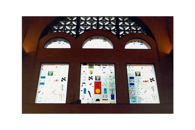 Windows of the Synagogue of Milan