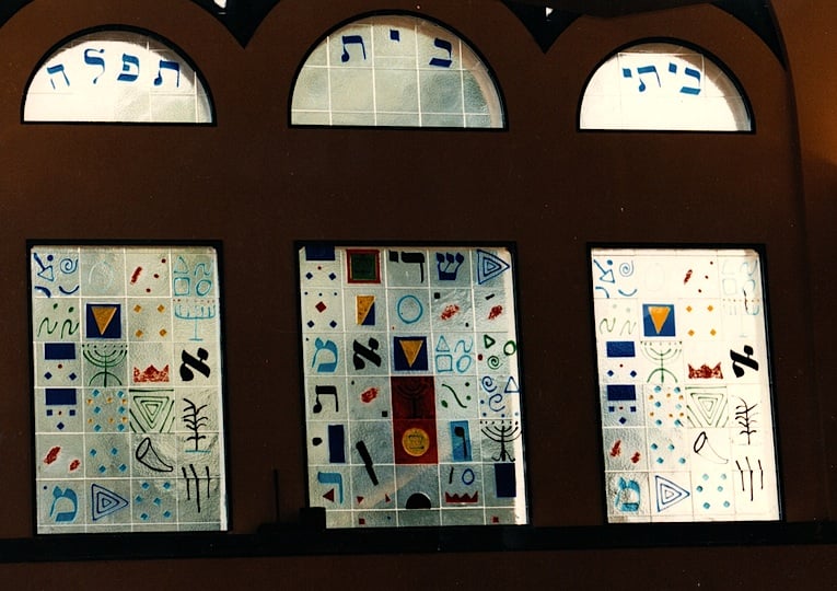 Windows of the Synagogue of Milan